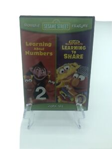 Sesame Street: Learning to Share/Learning About Numbers (DVD, 2008) New