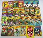 Lot of (27) Vintage Marvel Digest-Size Comics & Novels Hulk Spider-Man