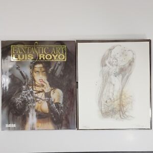 Fantastic Art Of Luis Royo The Best Of Hardcover Limited Signed Edition /250