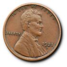 1921-S Lincoln Cent  1C VF/XF