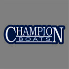 700-132 Navy Blue Champion Carpet Graphic Decal Sticker for Fishing Bass Boats