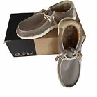 Hey Dude Men’s Wally Sox Desert Brown  Shoes Size 9 M with Box
