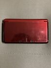 Nintendo 3DS Handheld System  Console Flame Red Video Game