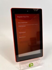 Amazon Kindle Fire 7 (7th Generation) E-reader Tablet Red