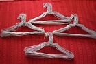 Lot of 100 Heavy Duty Metal Wire Hangers for Uniforms Clothes Shirts Suits