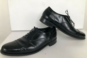 FLORSHEIM IMPERIAL - Hard Shell Black Leather Mens 13 Oxford Dress Shoes