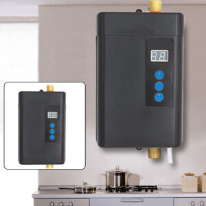 Electric Hot Tankless Water Heater Instant Hot Water Heater for Shower Bathroom