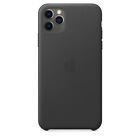 Genuine Apple Leather Case for iPhone 11 Pro Max - Black MX0E2FEA