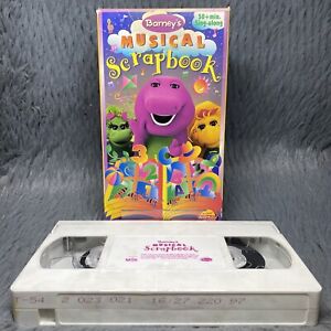 Barney - Barneys Musical Scrapbook VHS 1997 Lyrick Studios Kids TV Show 90s Film