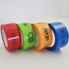 4 Rolls of Tape  Orange Blue Green & Red 75 yard  eBay Branded Shipping Supplies