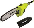 Electric Pole Chain Saw w/ Adjustable Head 9 FT 6.5 Amp Lawn Garden Power Tools