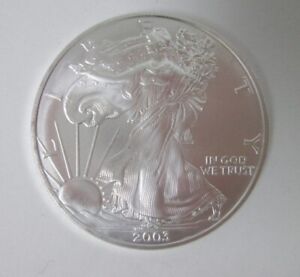 2003 Walking Liberty United States of America 1 oz Fine Silver Dollar Coin Cased