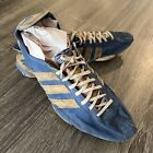 Vintage adidas Tokyo 64 Sprint Shoe Blue Track Running Shoes Spikes PLEASE READ