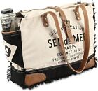 Handmade Vintage Genuine Leather Tote Bag Handbag Purse Shoulder Bag for Women0