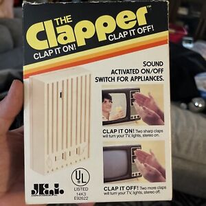 The Clapper Vintage 1984 Clap On Clap Off Brand New Old Stock.