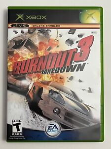 Burnout 3: Takedown Microsoft Xbox, 2004 No Manual Great Shape!