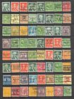 US stamps 64 New Jersey precancels from Absecon to Cedar Grove
