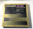 Maxell UD 35-180 Sound Recording Tape 3600'Metal Reel Recorded 192 Minutes
