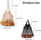 New 3x Reusable Cotton Mesh Grocery Bags Market Bags Washable Shopping Bags! 1X