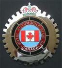 ROYAL AUTO CLUB of CANADA RAC CAR GRILLE BADGE