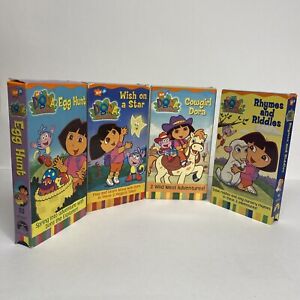 Dora - Nick Jr. - lot of 4 VHS tapes