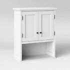 Wood Wall Cabinet White - Threshold