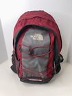 The North Face Jester School Laptop Backpack travel hiking red gray