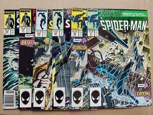 Spider-Man Kraven's Last Hunt 1-6 Amazing 293 294 Web Of 31 32 Marvel Lot of 6