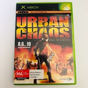 Urban Chaos Xbox Original Game + Manual - Good Condition!!