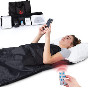 Sauna Blanket - Higher Dose Infrared Sauna Blanket for Weight Loss and Detox - I