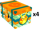 4 Pokemon TCG Paldea Adventure Chest Box Sealed CASE New