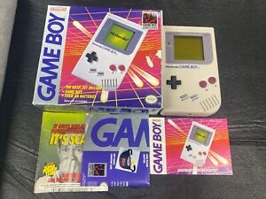 Original Nintendo Gameboy DMG-01 Console System CIB Complete in Box Near Mint