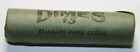 1982-P Bank Wrapped Shotgun Roll of 50 Uncirculated Roosevelt Dimes. SCARCE.