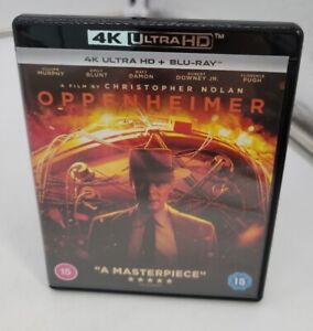 Oppenheimer (4K UHD- Blu-ray) U.K import - U.S Compatible Special features