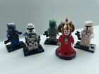 MOC Star Wars Minifigure Lot - Jango Fett Boba Fett Amidala Captain Rex (custom)