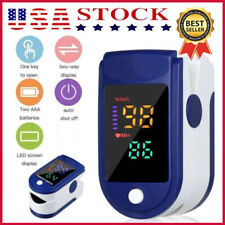 Heart Rate Monitor Oximeter Blood Oxygen SpO2 Finger Pulse Saturation Measure ✅