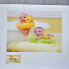 Floating Baby Dolls Bath Toys for Girls and Boys Set of 2