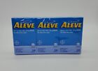 3x Aleve Pain Reliever Fever Reducer Tablets NSAID 220 mg 24ct (3x24=72) 12/25