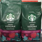 Starbucks Caffe Verona Ground Coffee 2 Large Packages Dark Roast