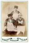 Lehighton PA - VIEW OF BUTCHERS - c1880s Cabinet Card Photograph Occupational