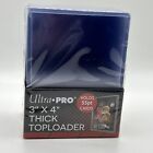 Ultra Pro 3X4 Thick 55pt Toploaders 1 Pack of 25 for up to 55pt Cards