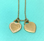Tiffany & Co. Return to Double Heart Diamond Necklace 16