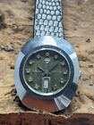 Rado Vintage Diastar Tungsten Swiss Automatic Diamond Watch LEATHER BAND