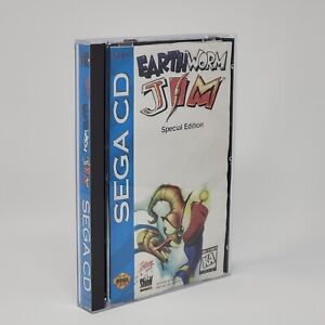 Earthworm Special Edition (Sega CD) CIB COMPLETE & TESTED (Damage To Back Art)
