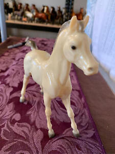Breyer Model Horses Vintage Glossy Alabaster Family Arabian Foal Joy (1961)