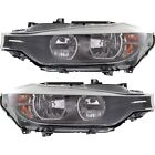 Halogen Headlights Left and Right Side For 2012-2015 BMW 320i 328i Sedan Wagon (For: More than one vehicle)