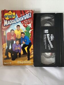 The Wiggles Magical Adventure!  VHS 2003 includes 16 songs! Vintage