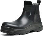 Men's Soft Toe Waterproof, Slip Resistant Slip-on Safety Static Dissipative Work