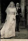 1946 Press Photo 10th Duchess of Rutland, Anne Cumming Bell weds at Westminster