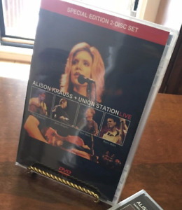 ALISON KRAUSS + UNION STATION LIVE 2 DVD DTS 5.1 SURROUND SOUND & STEREO NEW